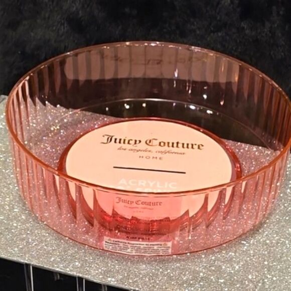 Juicy Couture Home Pink Acrylic 360° Spinner - Picture 3 of 8